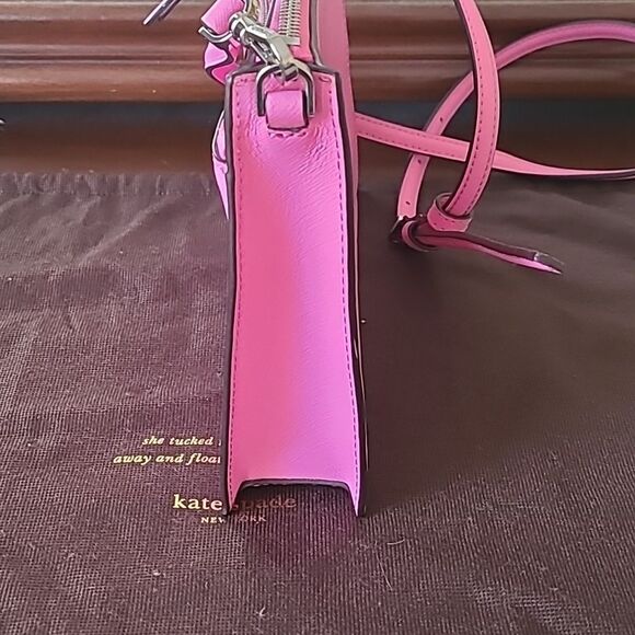 Kate Spade Vibrant Pink Crossbody Bag - Picture 4 of 12